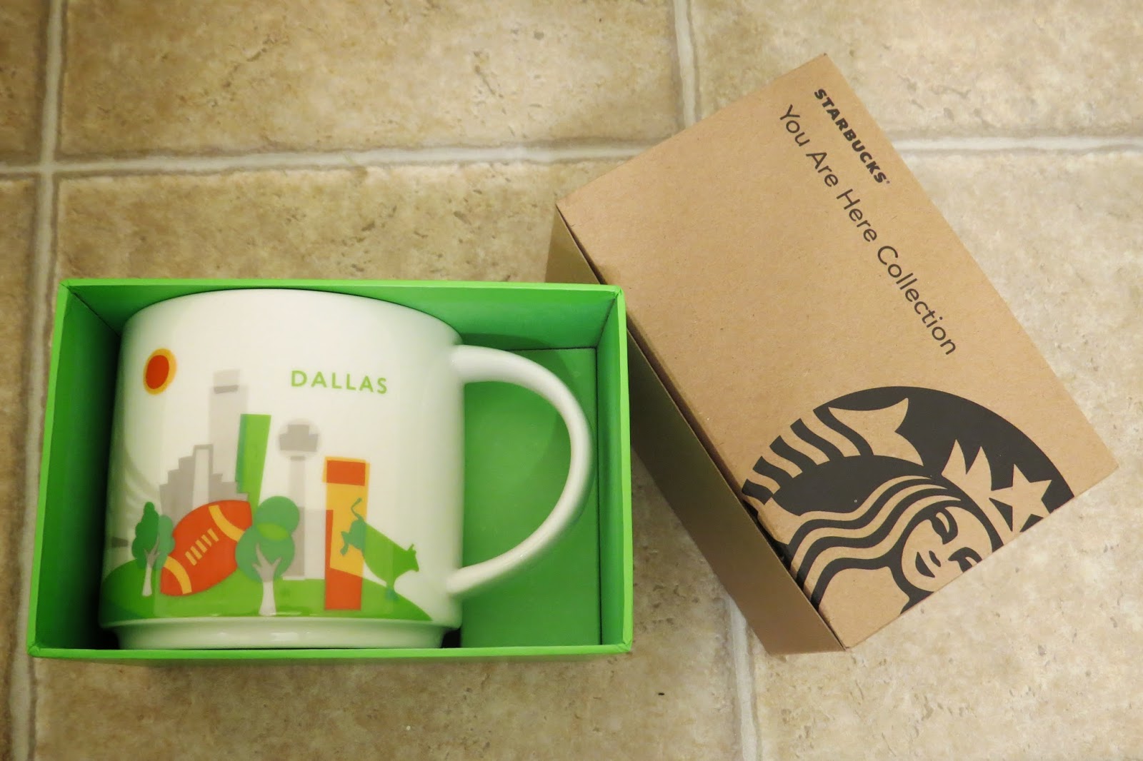Starbucks You Are Here Collection Mug Dallas It has grown on me!