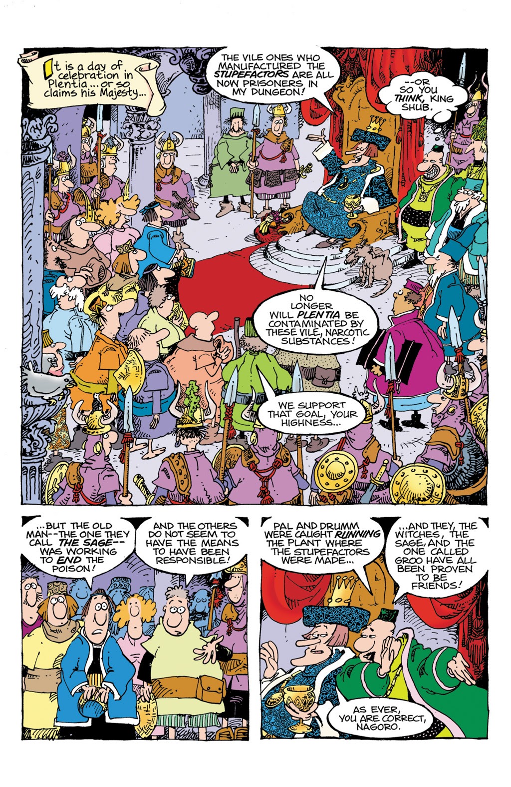 Read online Sergio Aragonés' Groo: The Most Intelligent Man In The World comic -  Issue # TPB - 77
