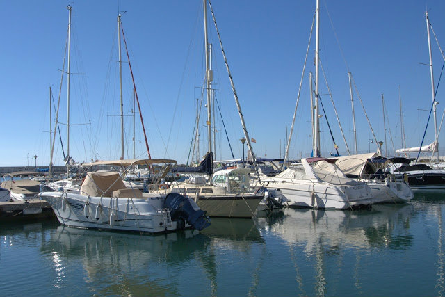 port, jachty Marbella