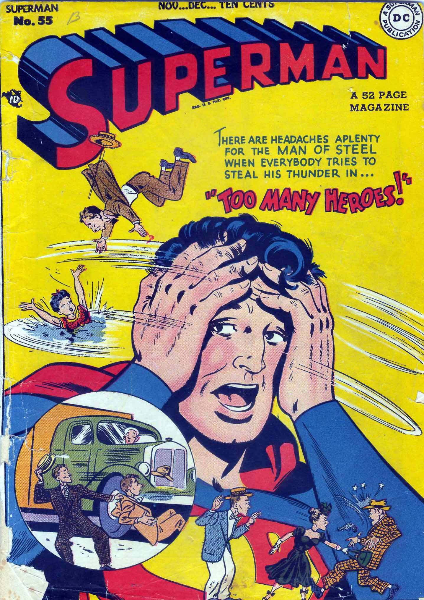 Read online Superman (1939) comic -  Issue #55 - 1