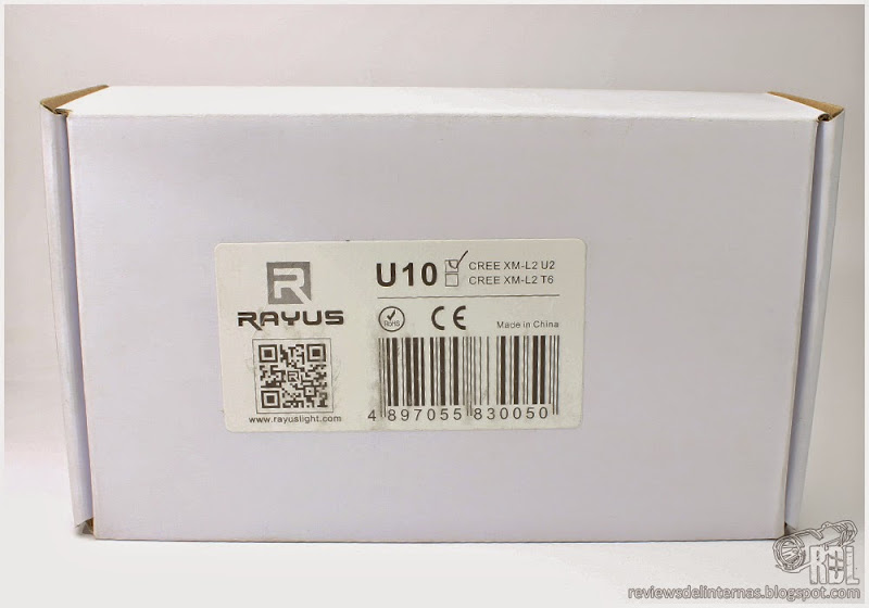 [Review] RAYUS U10 (XM-L2 U2 / 1x 18650, 2x (R)CR123a) Rechargeable ...