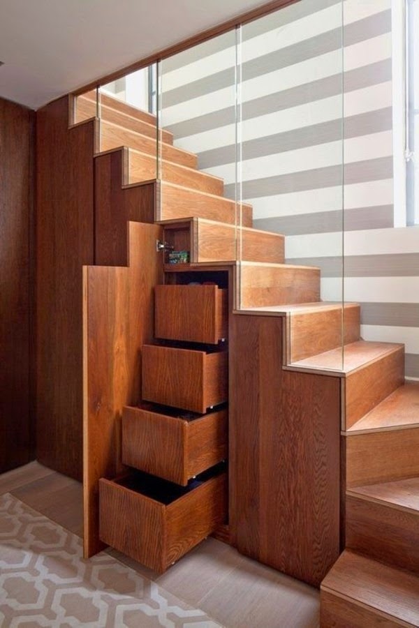 Created by stairs drawers plenty of storage space &#8211; stairs in the trend