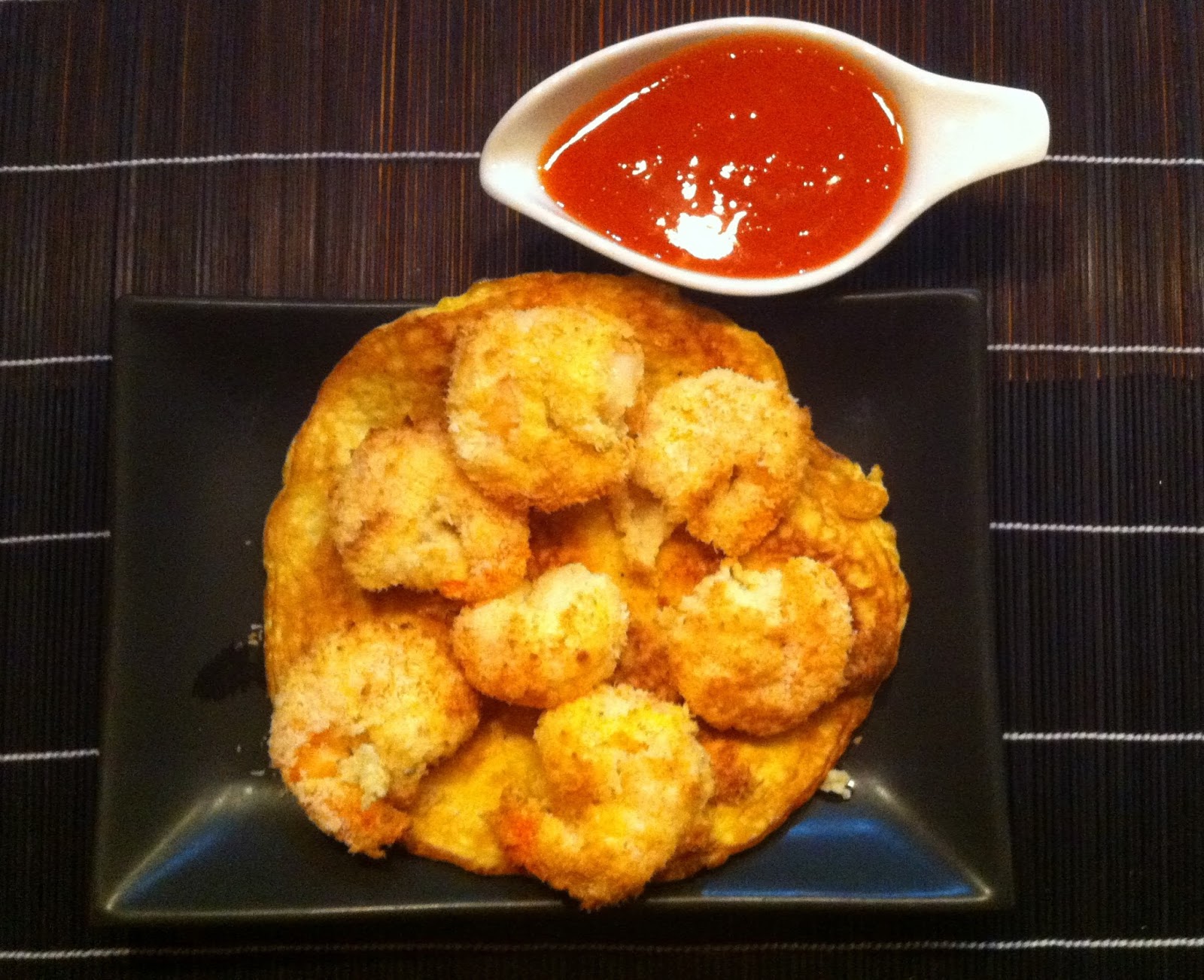 Wessels low carb Welt: Gebackene Kokos-Garnelen auf Omelett