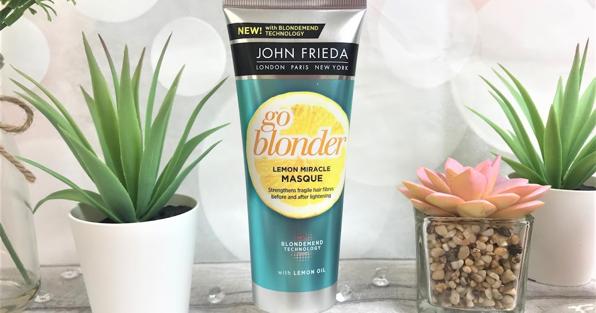 John Frieda Sheer Blonde Go Blonder Lemon Miracle Masque - wide 10