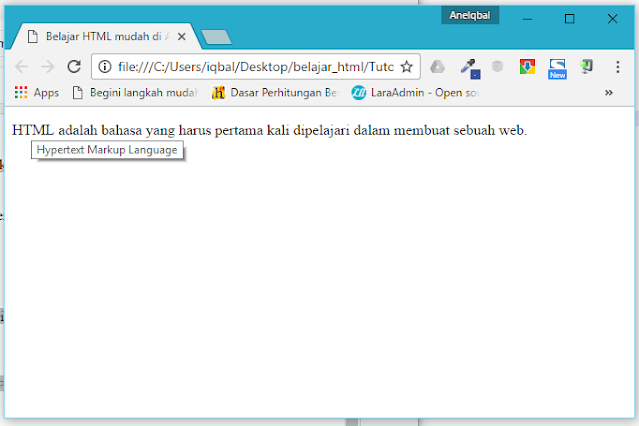 tutorial html untuk pemula tutorial html untuk pemula