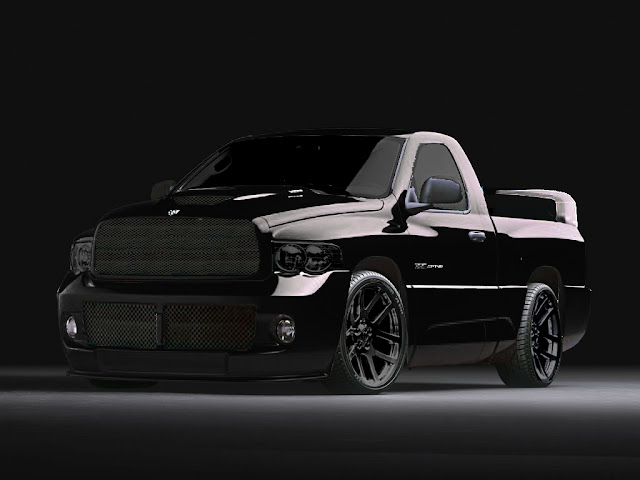 Sports Cars Dodge Ram Srt 10 Black