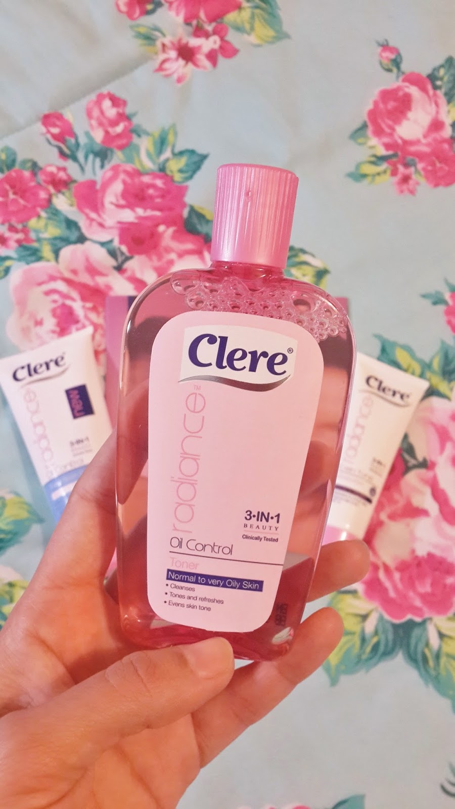CLERE RADIANCE My 3 Step Skincare Routine