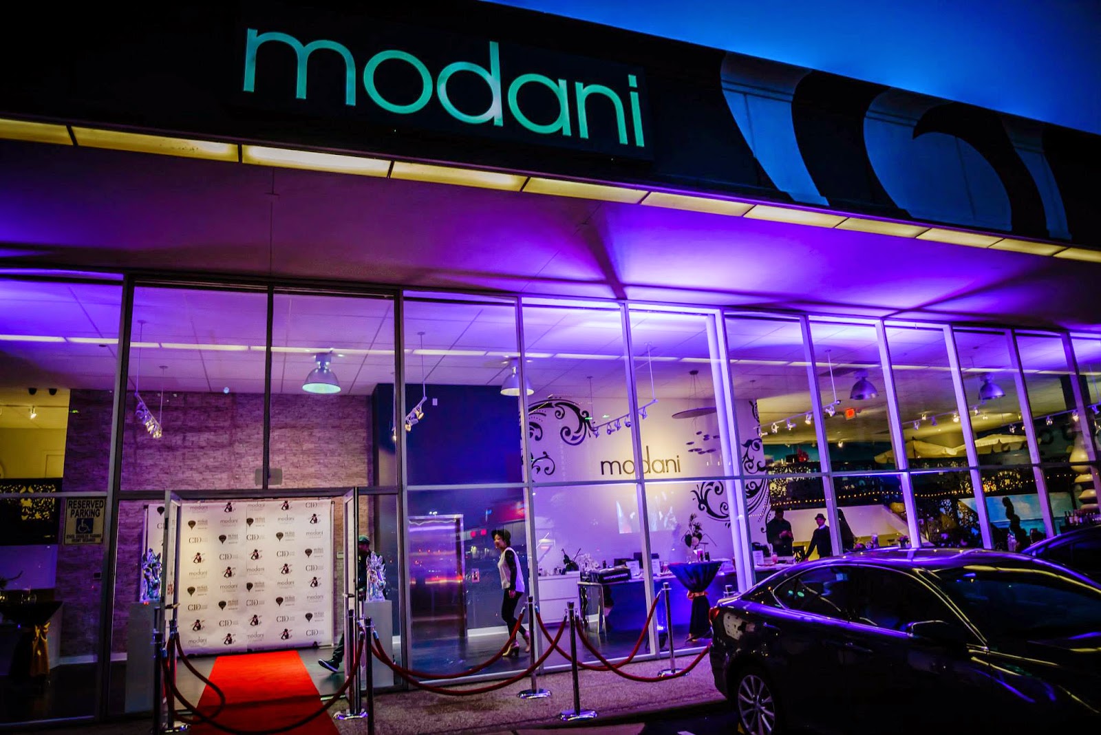 Art. Fashion. Beauty. Style. WINE, DINE AND DESIGN PARTY AT MODANI