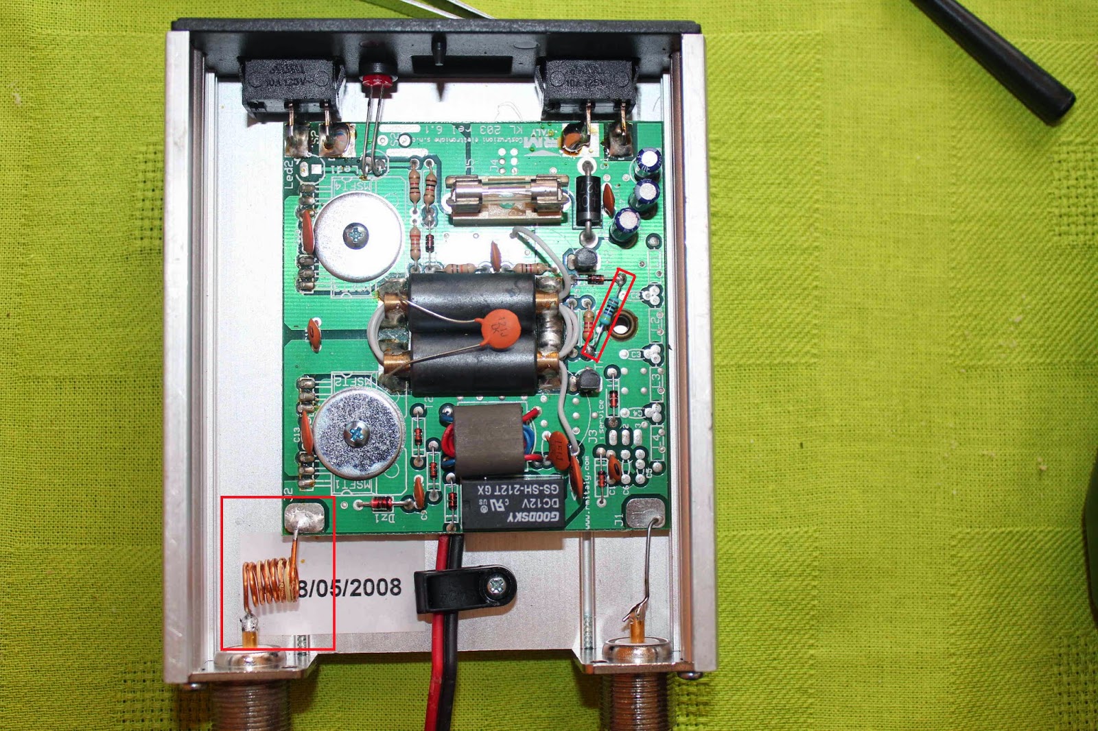 Lepik Tech Portal: Доработка усилителя RM KL-203