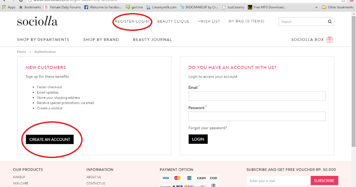 Cara Mudah Registrasi Di Sociolla Princess Pink
