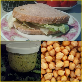 Kichererbsenbrotaufstrich