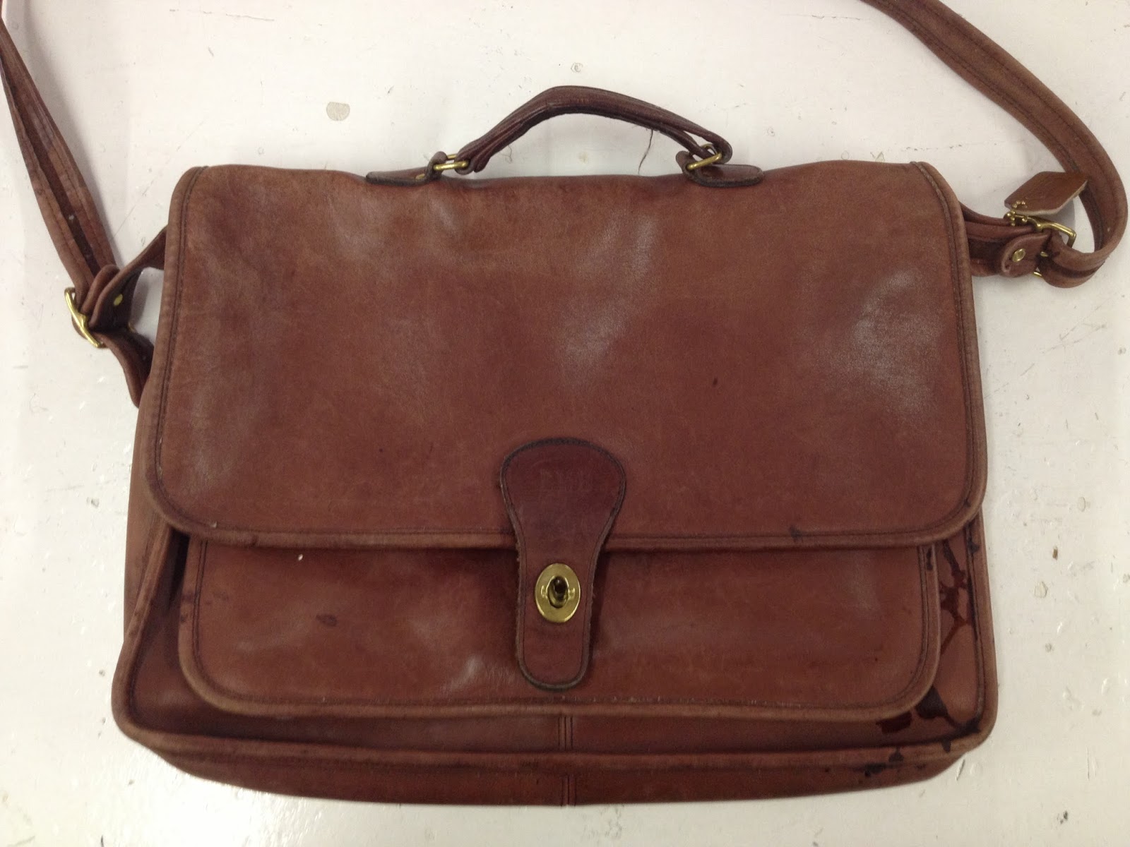 Leather Cleaning, Re-dyeing and Restoration: Restoration of 70's era ...