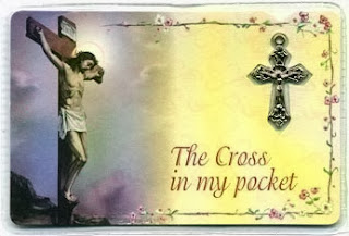 Living In Grace Blog: Cross in my pocket