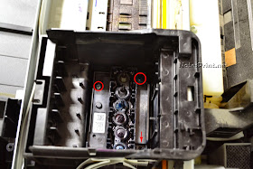 Замена печатающей головки epson l800