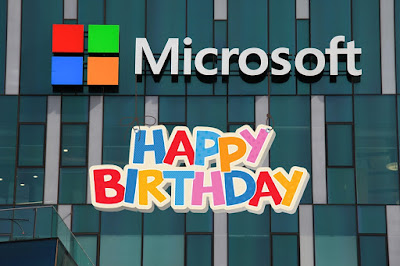 Microsoft celebra 45 anos