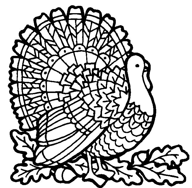 Thanksgiving Coloring Pages for Kids