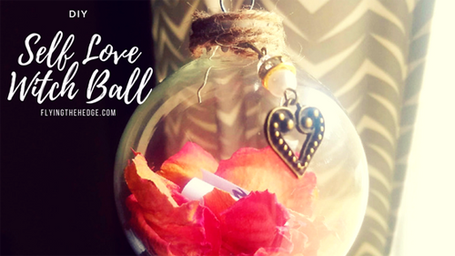 DIY Self Love Witch Ball