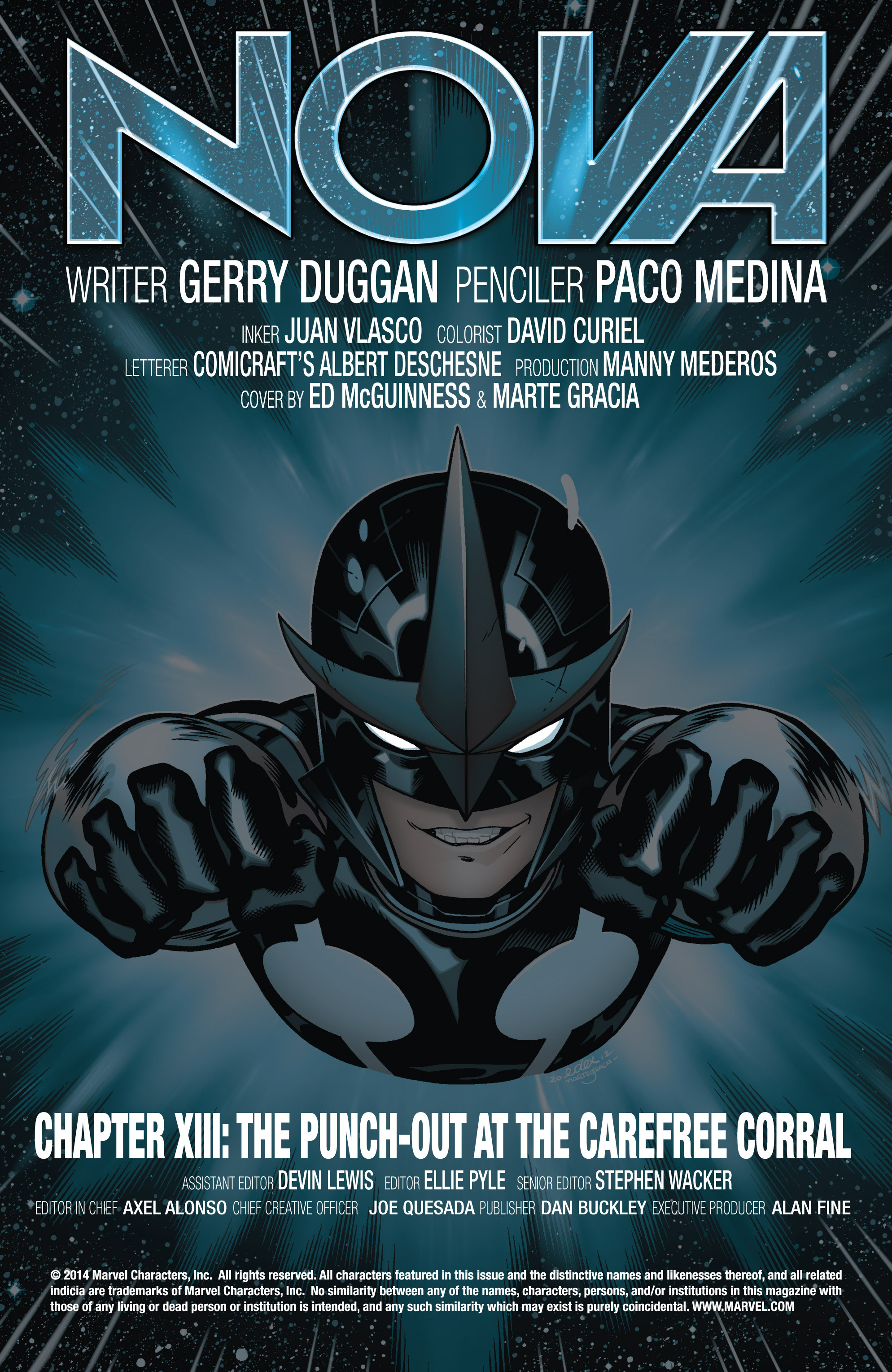 Read online Nova (2013) comic -  Issue #13 - 2