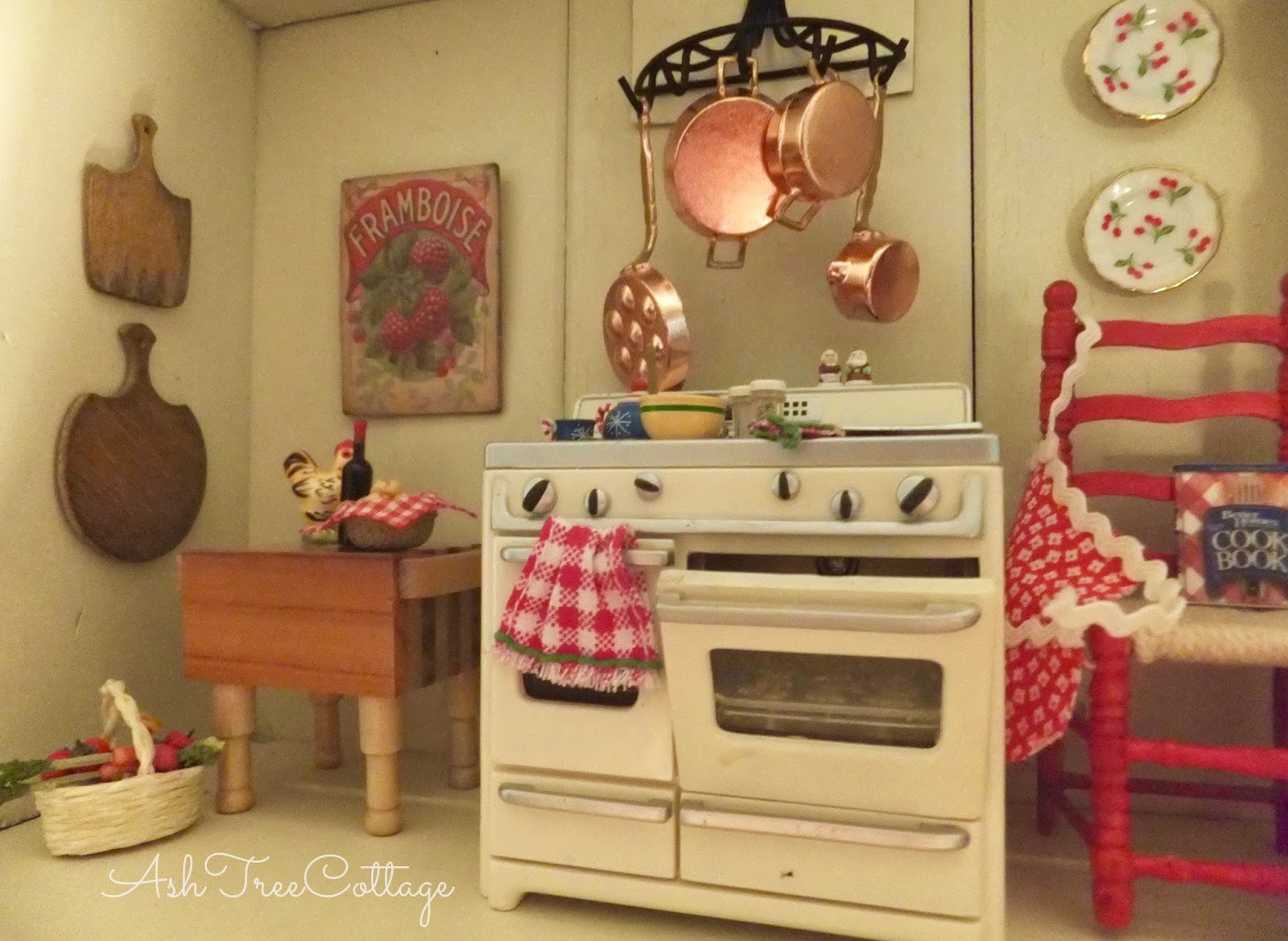 Ash Tree Cottage Dollhouse Minis A Cozy Dollhouse Kitchen