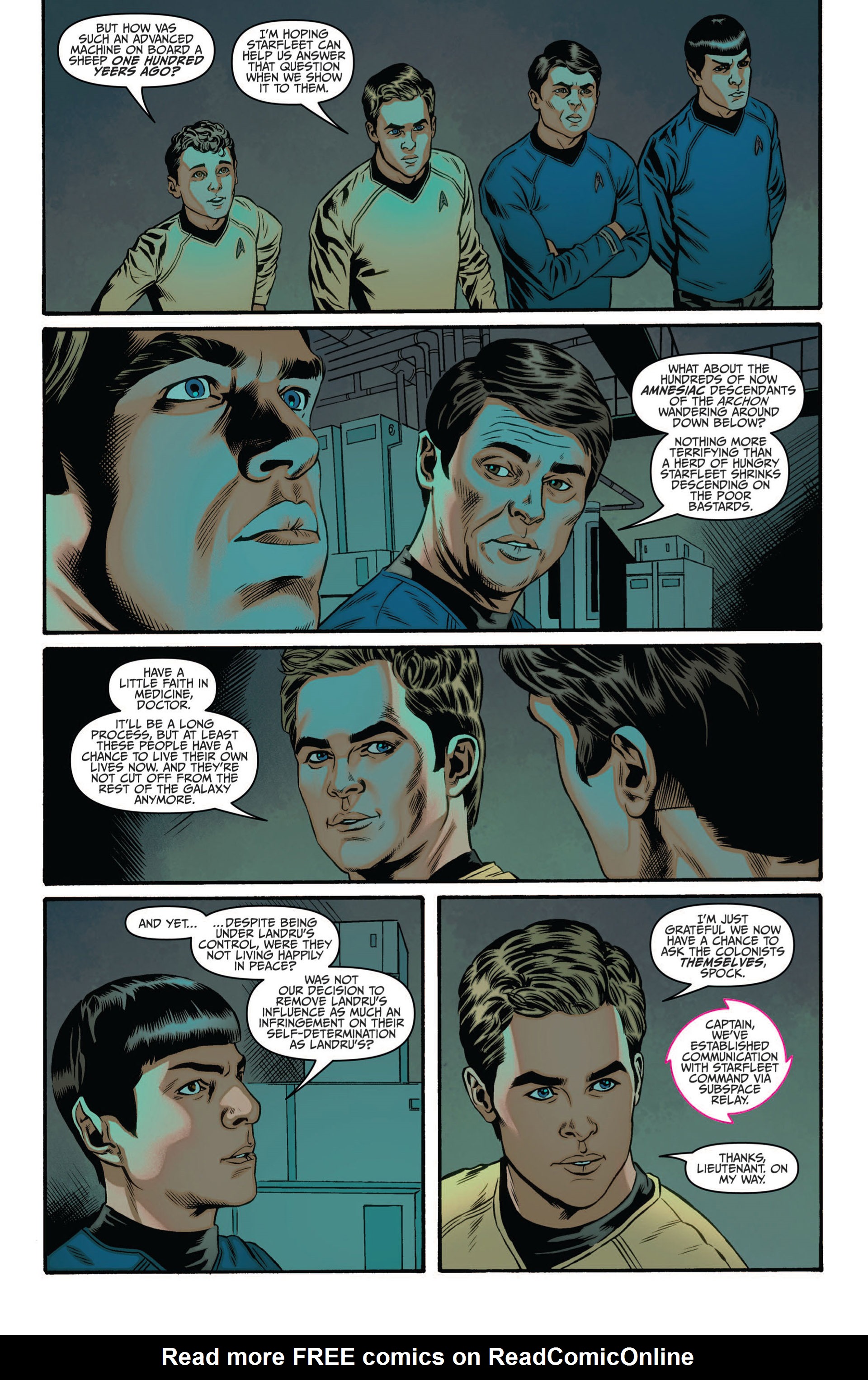 Read online Star Trek (2011) comic -  Issue #10 - 22