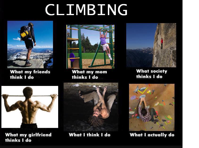 Скалолазание. Альпинист отдыхает на скалах. Человек карабкается по скале. It are not climbing. Скалолазание.