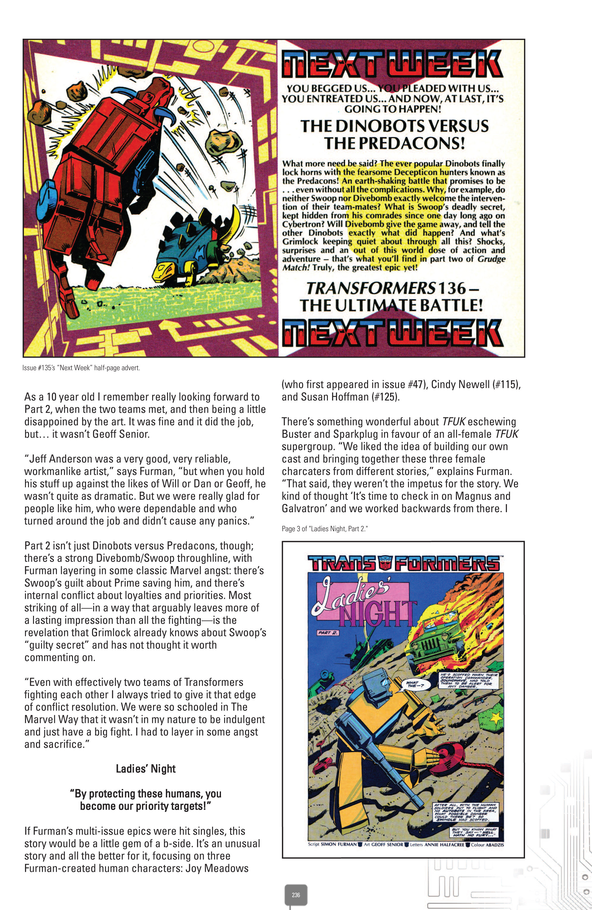 Read online The Transformers Classics UK comic -  Issue # TPB 4 - 236