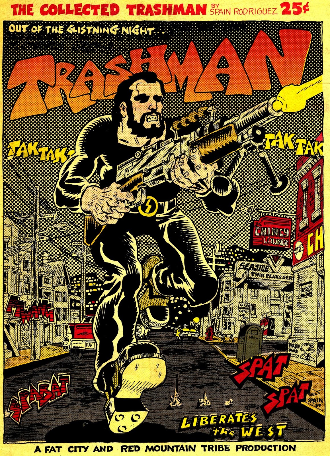 Cap'n's Comics Trashman by Spain