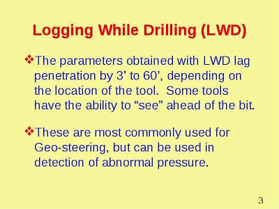 INTRODUCTION OF WELL LOGGING