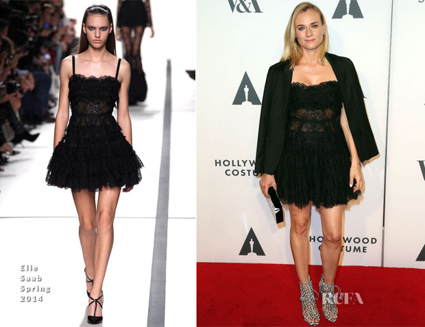 Diane Kruger In Elie Saab & Osman – The Academy of Motion Picture Arts and Sciences’ Hollywood Costume Opening Party