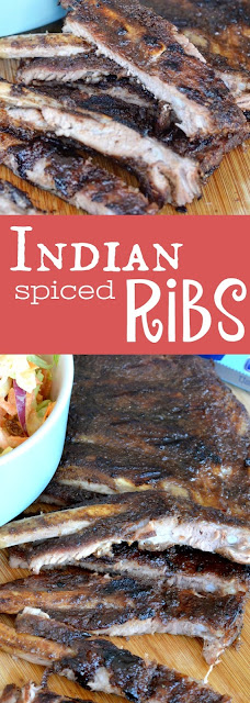 BBQ Indian Spiced Ribs with Sticky Ginger Glaze