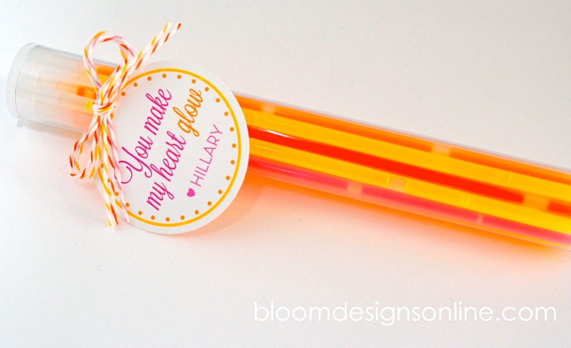Glow Sticks for Valentines Day - Bloom Designs