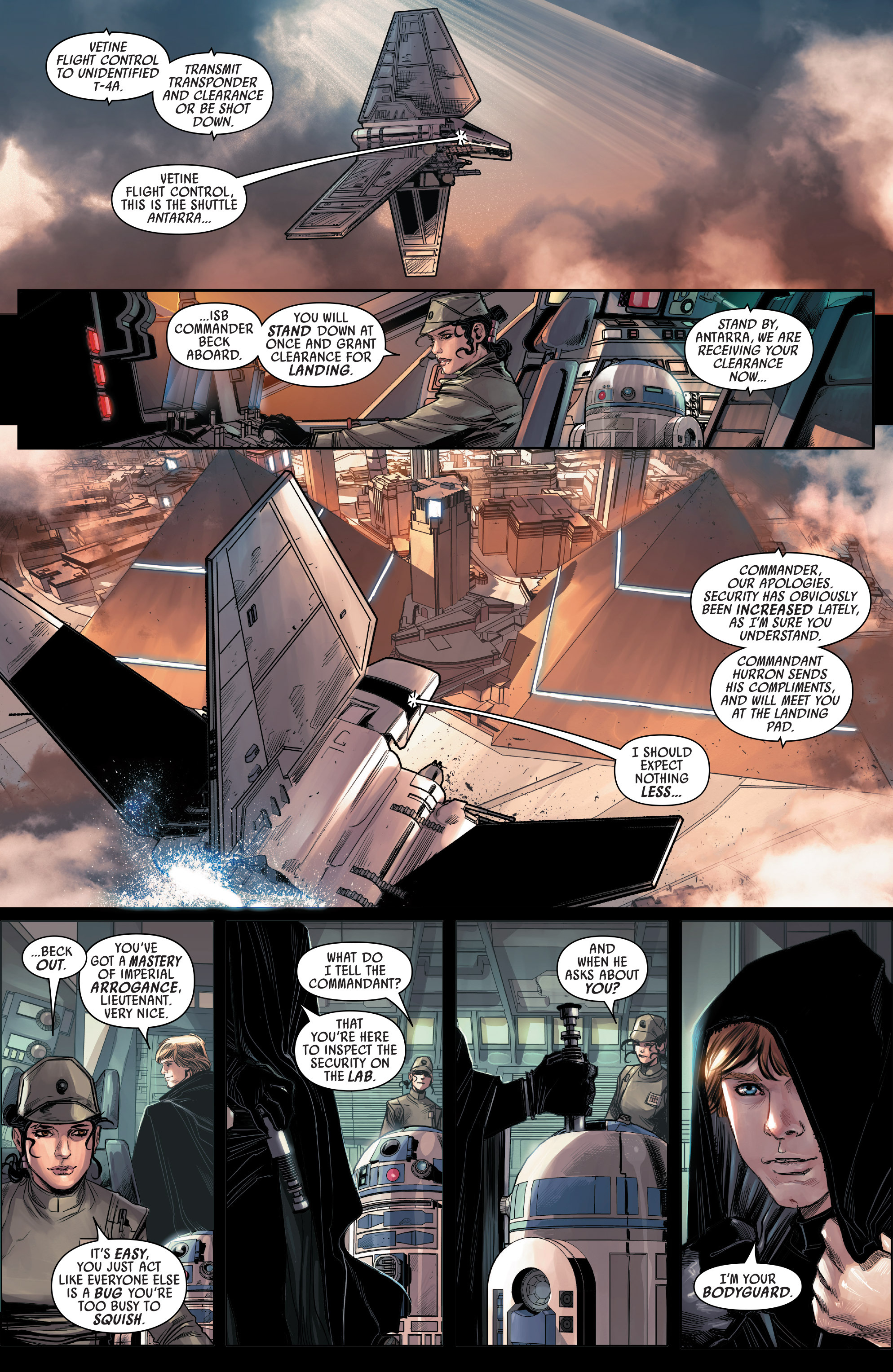 Read online Journey to Star Wars: The Force Awakens - Shattered Empire comic -  Issue #4 - 8