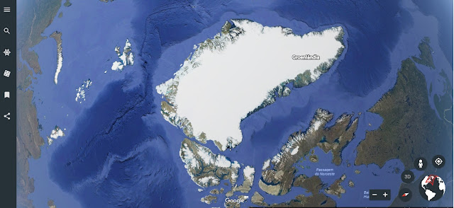 Imagens do Ártico encontradas no Google Earth