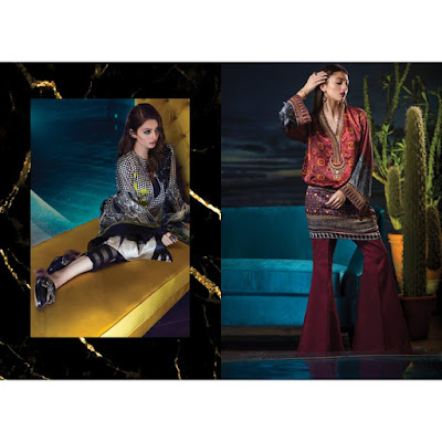 2 Maria B Luxury Silk 2018 2 Maria B Luxury Silk 2018