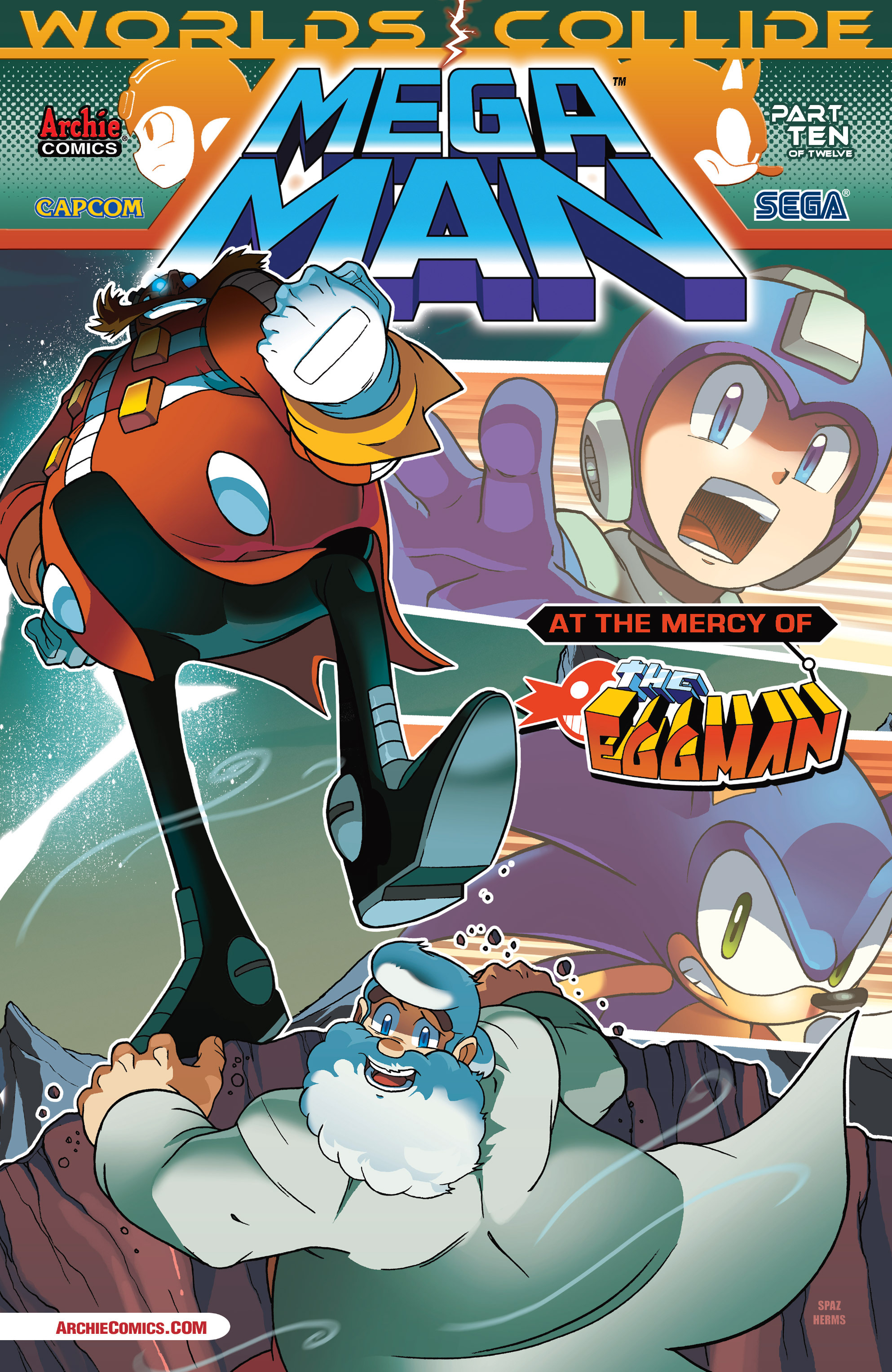 Read online Sonic Mega Man Worlds Collide comic -  Issue # Vol 3 - 48
