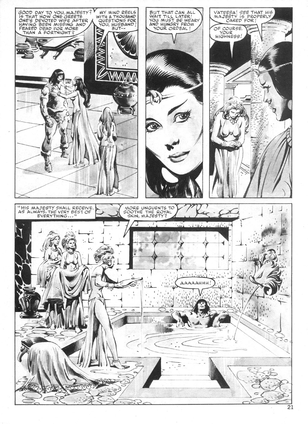 The Savage Sword Of Conan issue 93 - Page 21