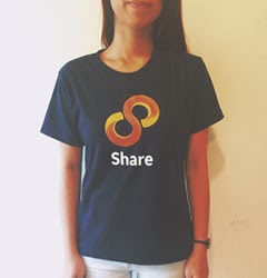 T-shirt, 8share, hadiah, menarik, duit, sampingan, online