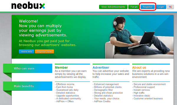 Neobux регистрация Neobux регистрация