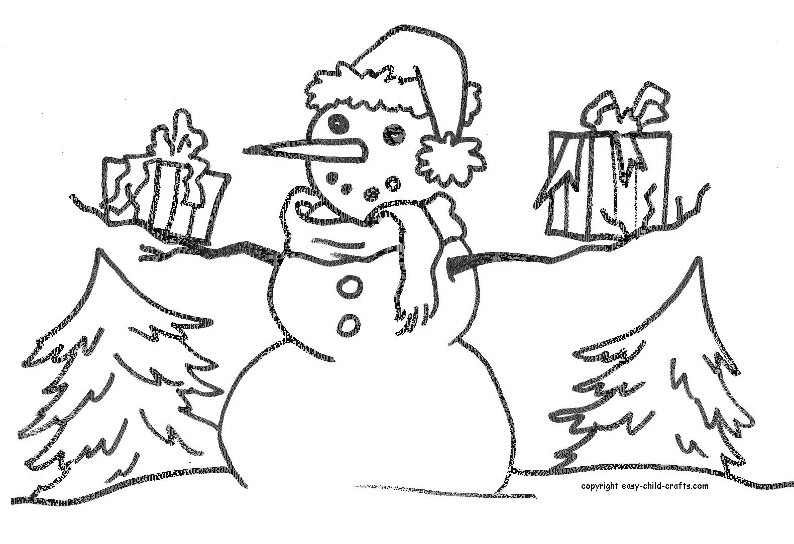 Blank Snowman Coloring Pages Disney Avengers Christmas
