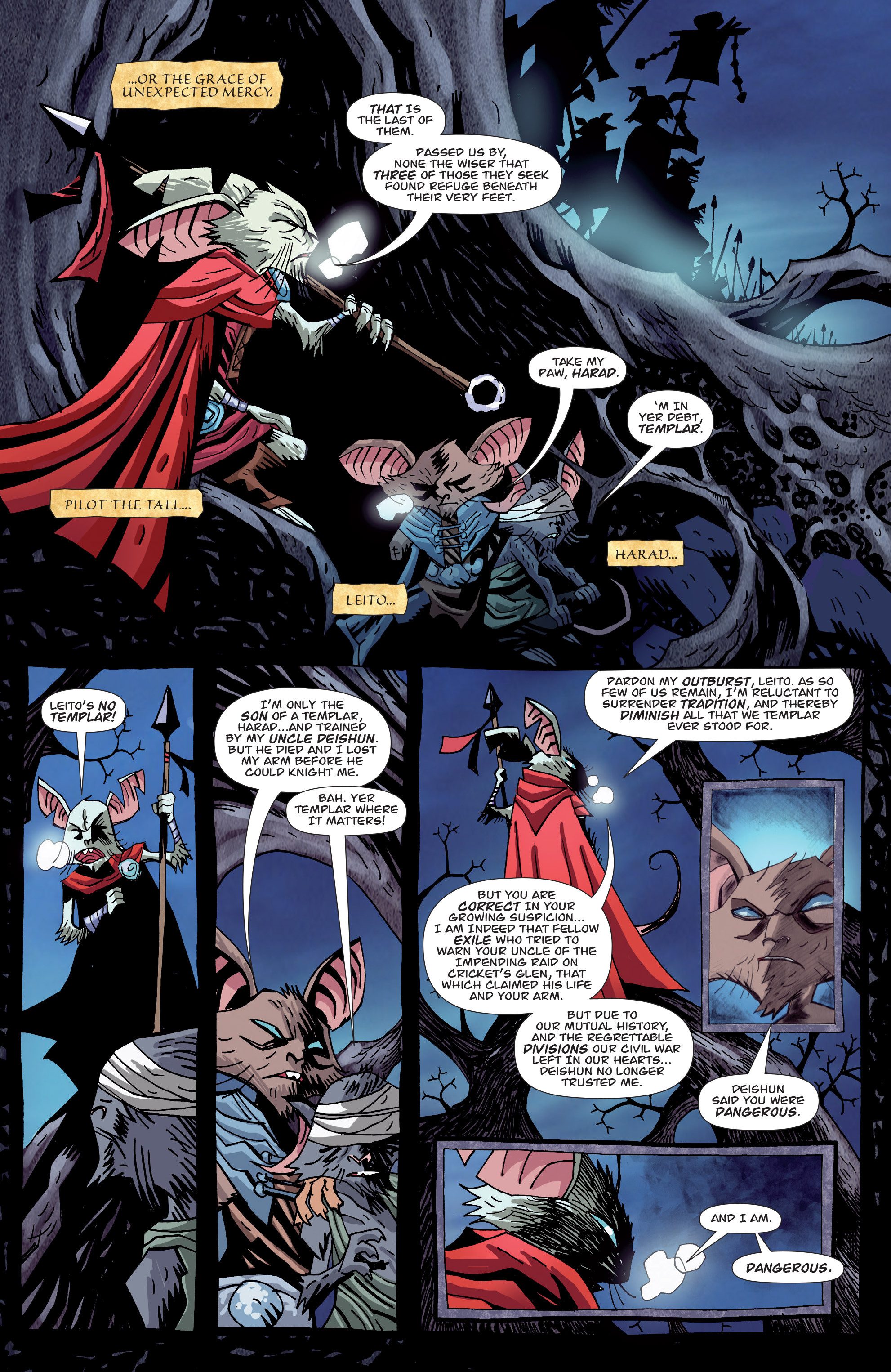 The Mice Templar Volume 3: A Midwinter Night's Dream issue TPB - Page 123
