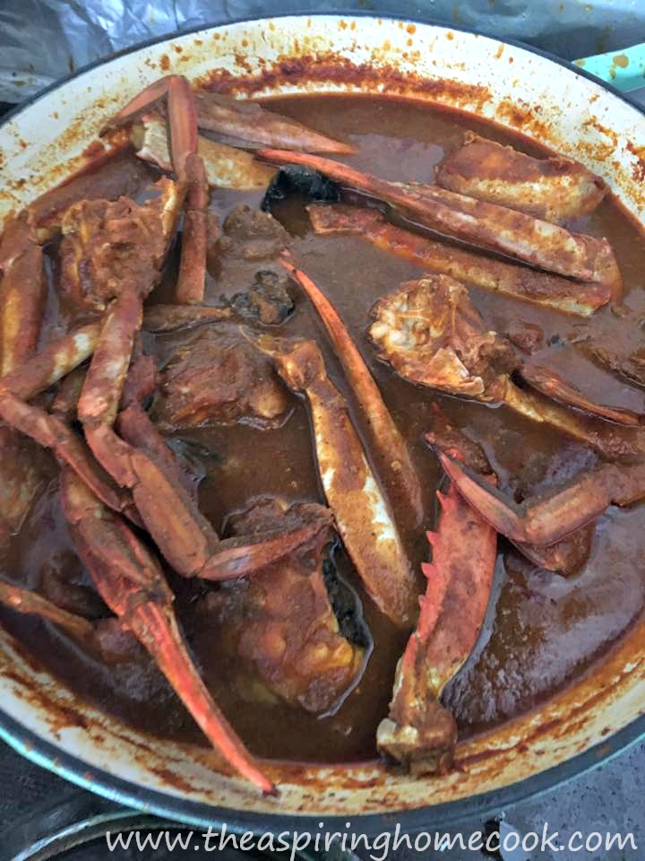 The Aspiring Home Cook: Goan Crab Curry