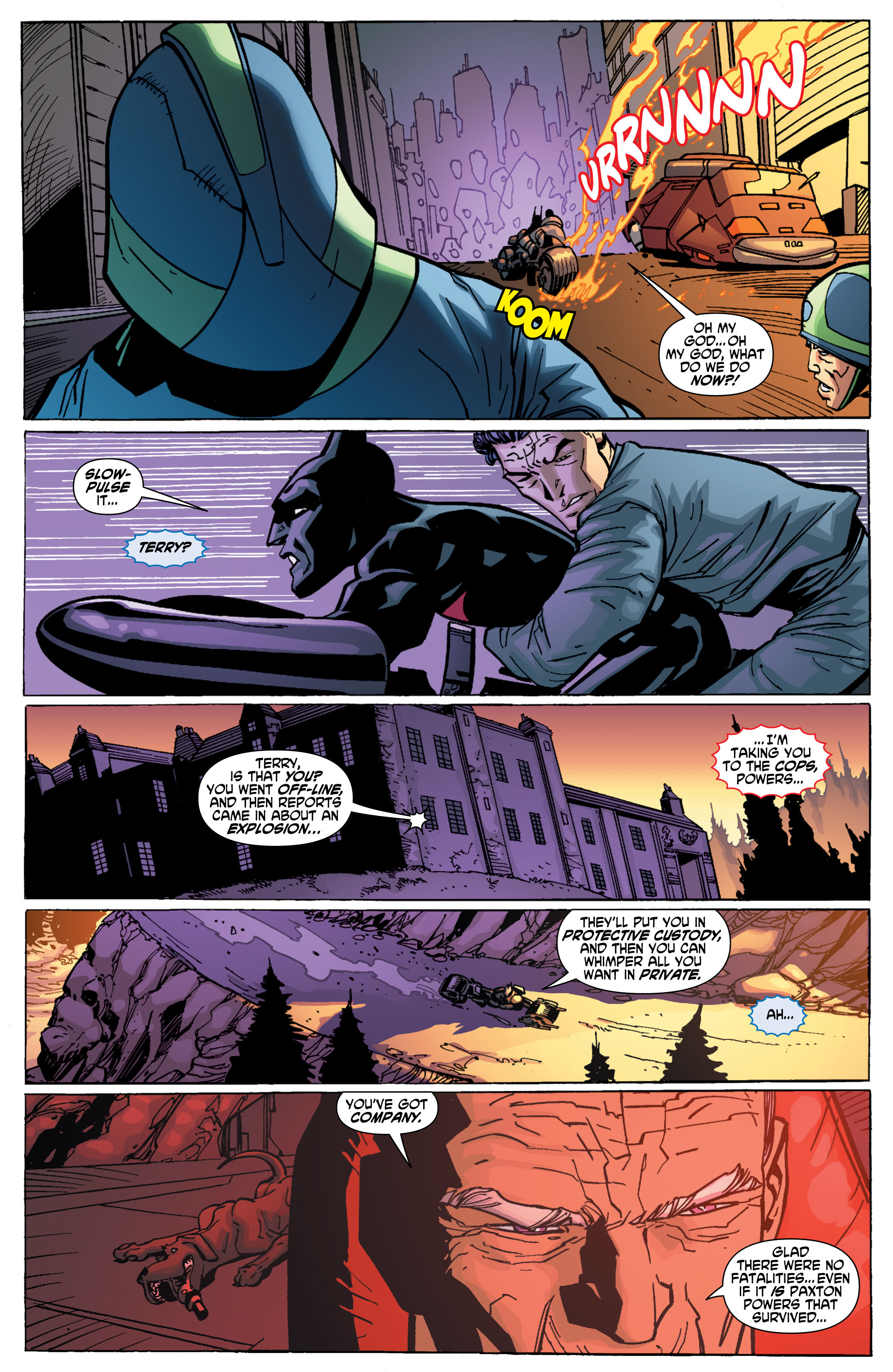 Read online Batman Beyond (2011) comic -  Issue #6 - 6