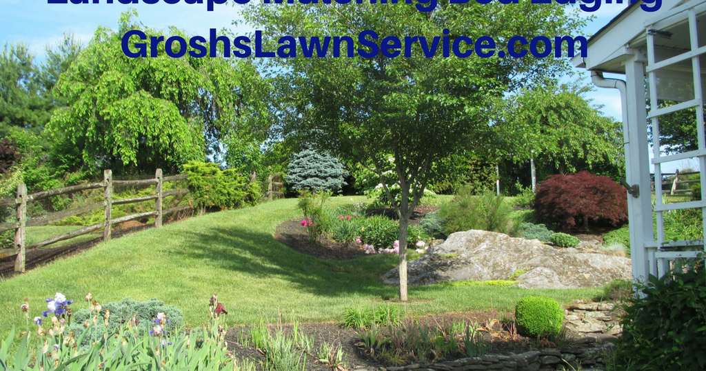 Groshs Lawn Service Landscape Mulch Hagerstown MD Washington County MD