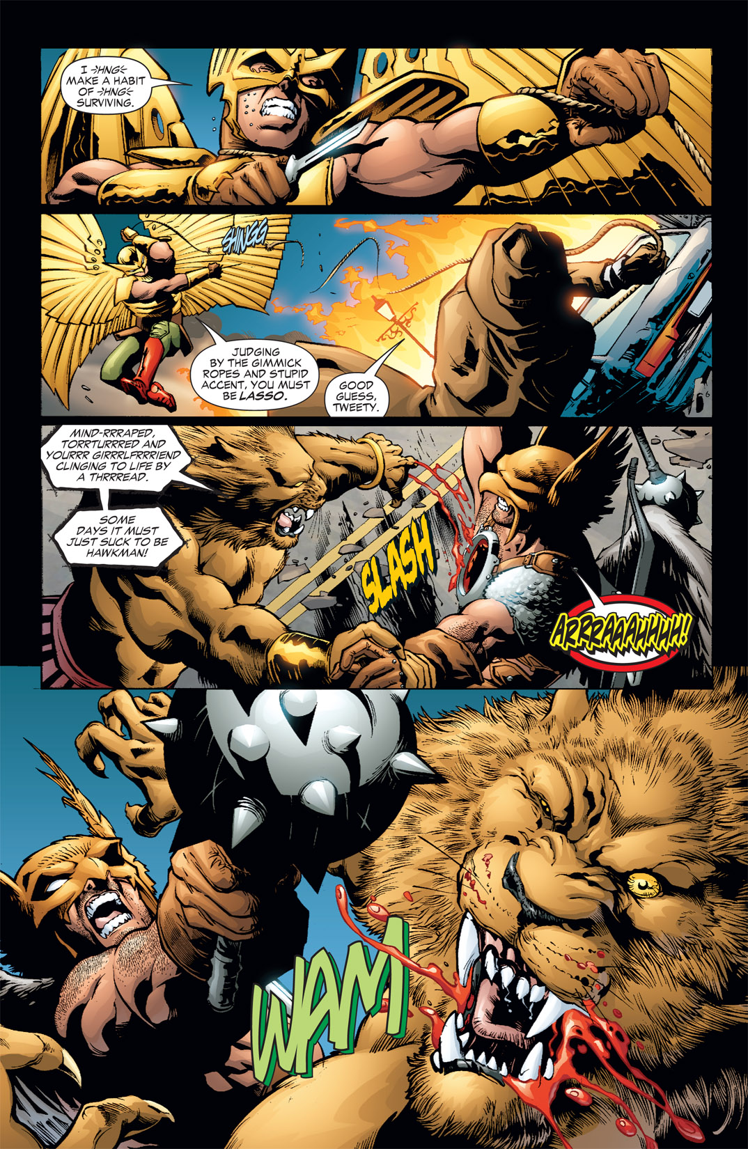 Hawkman (2002) Issue #41 #41 - English 4