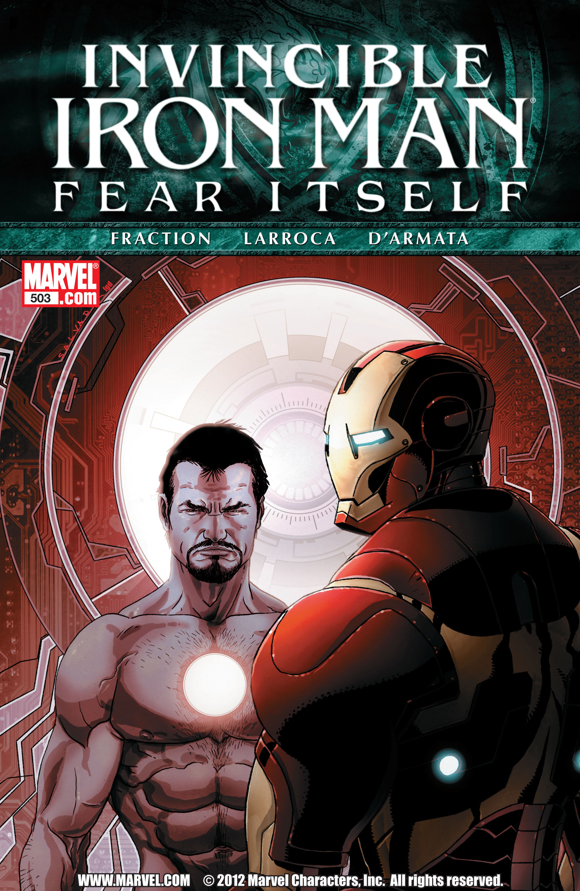 Read online Invincible Iron Man (2008) comic -  Issue #503 - 1