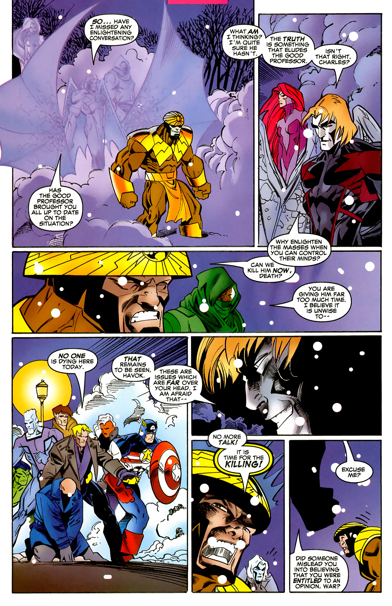 Read online Mutant X comic -  Issue #19 - 14