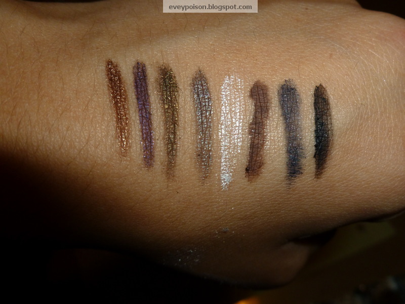 Eveypoison elf Studio Cream Eyeliner Review & Swatches}