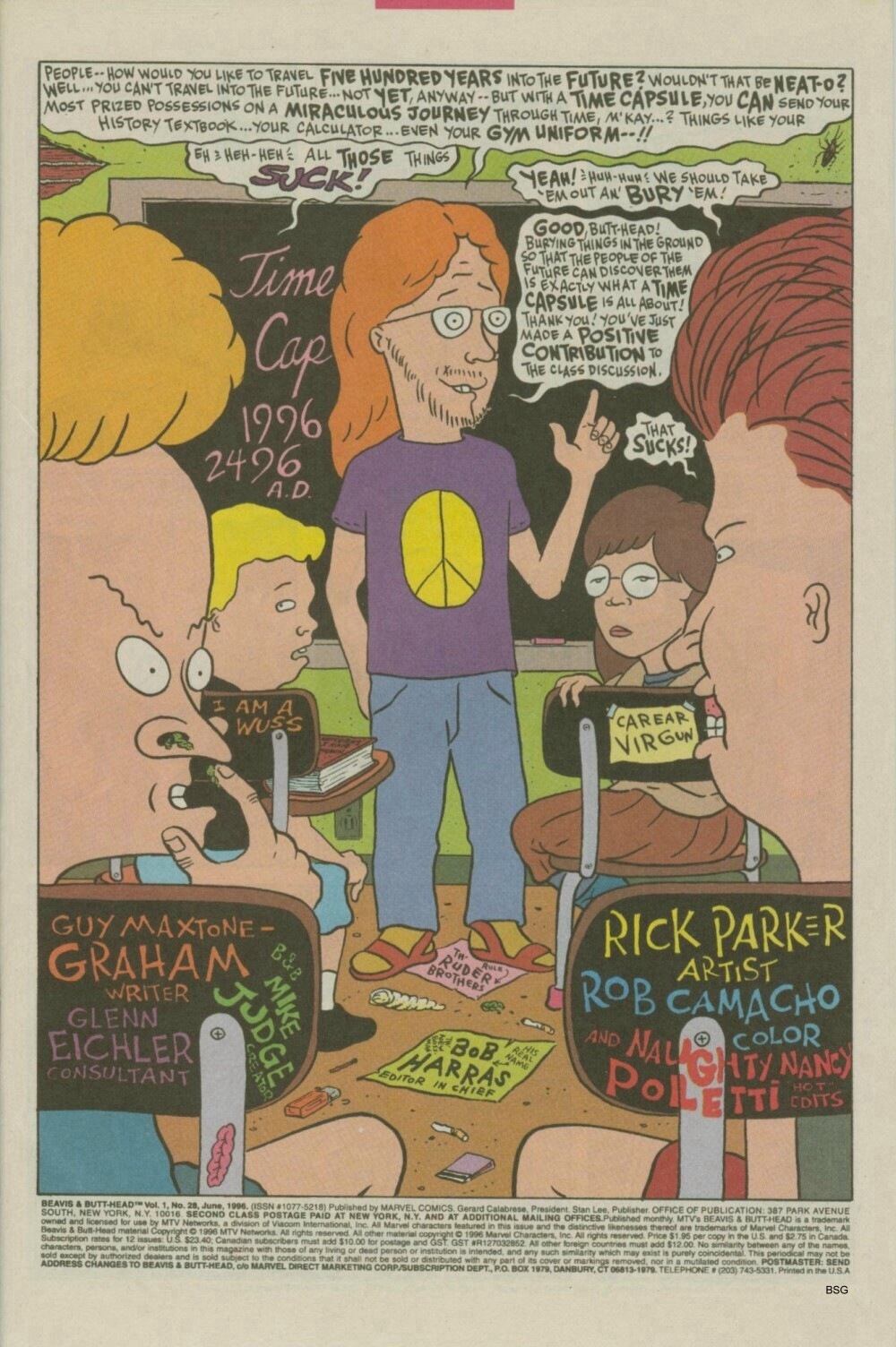 Read online Beavis and Butt-Head comic -  Issue #28 - 3