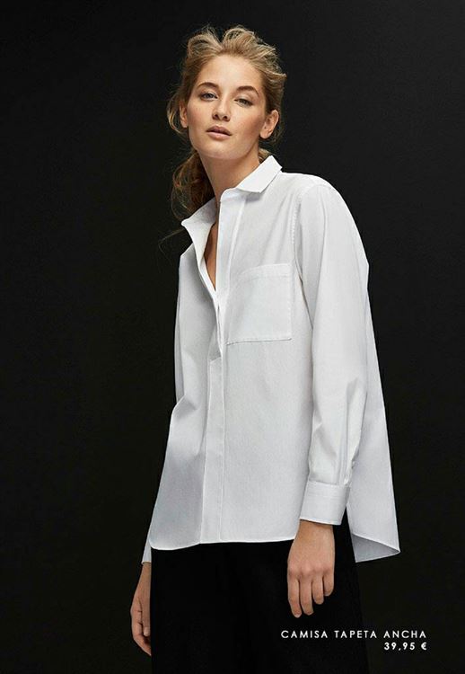 camiseta blanca massimo dutti