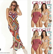 Revista Círculo Moda Crochê  Praia